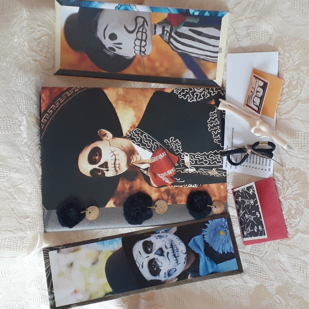 Day of the Dead Journal Handmade One of a Kind